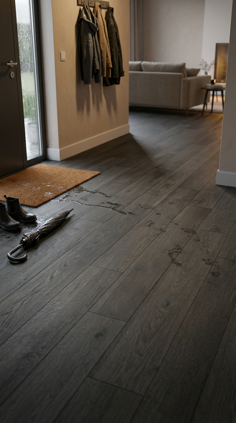 Ламинат Quick-Step Perspective Wood PW9074 Дуб селект пепельно-коричневый