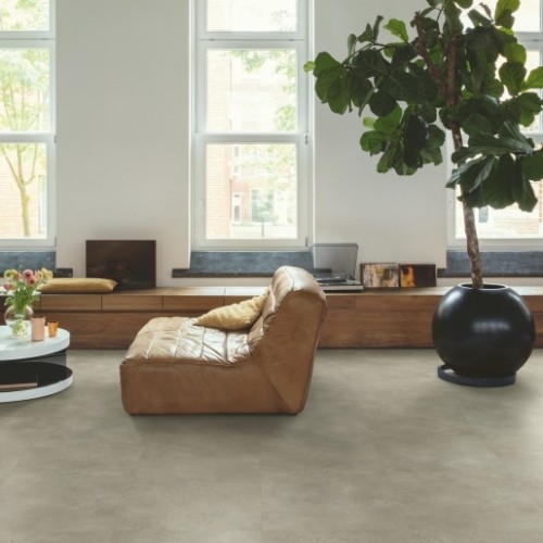 Плитка ПВХ Quick-Step Vinyl Flex Blush 2,5 мм SGTC20309 Цемент теплый серый